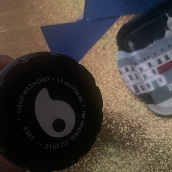 SIP BY SWELL BLK SLVR WATER Bottle WARM-COLD GUC - Picture 9 of 10